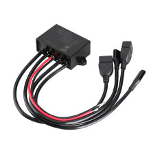 12V 24V naar Type C USB 4-poorts vrouwelijke oplaadmodule voor