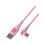 120W 6A Silicone USB to USB C Cable Type C Charging-2m Pink 1