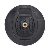 Surfbrett Kamera-Montagebasis Ersatz PVC Schwarz
