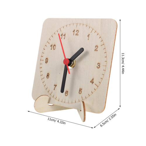 Beige Klokplaat DIY Kit Voor Creatieve Klokkunst 1