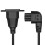0.3Meter C14 Input To C5 Output Power Cord With Reinforced 6