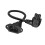 0.3Meter C14 Input To C5 Output Power Cord With Reinforced 7