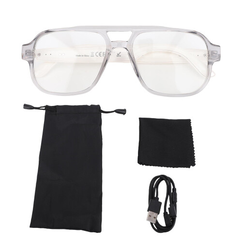 Intelligente Bluetooth-Brille 140 mAh weiß BT5.4 OneSize 1