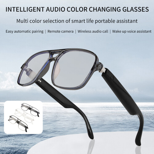 Intelligente Bluetooth-Brille 140 mAh weiß BT5.4 OneSize 2