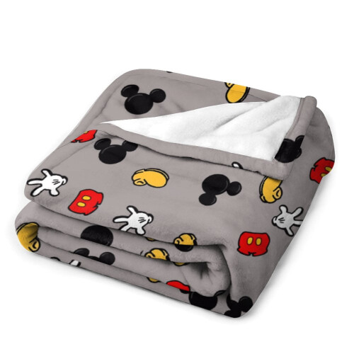 Mickey blanket ultra-soft flannel throw 50" x 70" 2
