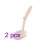 2Pièces Éponge Nettoyante Manche Long Rose 4
