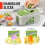 Pro-Series mandoline slicer 12-blade with container 5