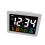 Kaireo Digital Wall Clock LCD White Large Screen 1