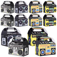 Eease 80s retro radio candy favor boxes 12 pcs