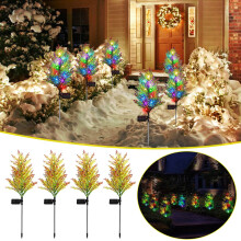 Guirlandes lumineuses solaires pour sapin de Noël, paquet de 4, 76 cm (30 pouces)