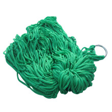 Outdoor nylon hammock for sleeping and camping green