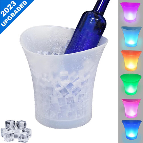 5-Liter-LED-Eiskübel mit farbwechselnder Beleuchtung