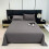 Drap plat en coton uni 230 x 220 cm 1