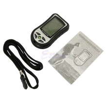 Digitale hoogtemeter, kompas, barometer en thermometer 8-in-1