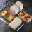 Japanese-Style 2-Layer Microwave-Safe Bento Box 3