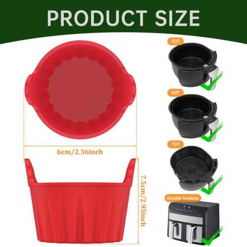 Silicone Egg Poacher Cups – Round, Heat-Resistant, Easy 2