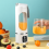 Portable USB Rechargeable Blender 12-Blade 3-Speed 5