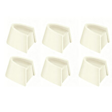 6-teiliges Schalter-Knopf-Dimmer-Schalter-Knopf-Ersatzset-beig