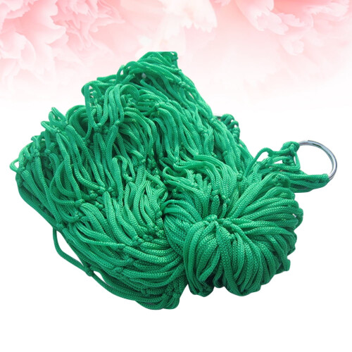 Outdoor nylon hammock for sleeping and camping green 2