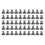50 stuks kastscharnier restrictor clip plastic beperkingen voor 1