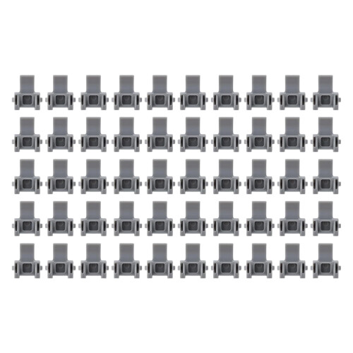 50 stuks kastscharnier restrictor clip plastic beperkingen voor