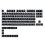 101Key PC Materials Transluzentes,-schwarzes Silberpulver 1