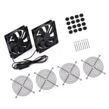 Grand ventilateur d'ordinateur de 120 mm avec-2 ensembles