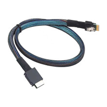 PCIe SFF-8611 4i 40P Stecker auf SFF-8654 4i 38P Stecker-100cm
