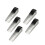 5Pack Furniture Leveling Casters With Strong Support For-Black 1