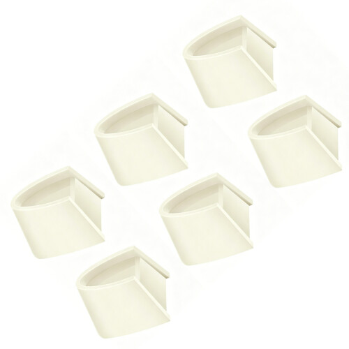 6Pcs Dimmer Switches Knob Dimmer Replacement Knob Slider-beig
