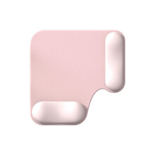 Tapis de souris Ă surfaces lisses en Lycras, avec supports-Rose