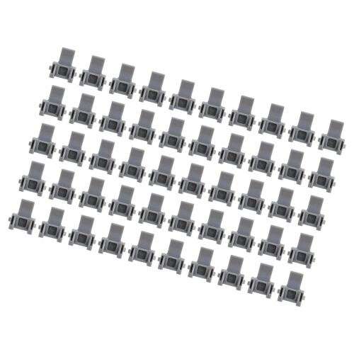 Restricteur d'angles de charnière d'armoire en plastique, 50