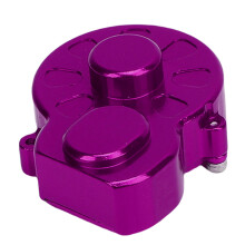Aluminiumlegierung 1/24 Getriebegehäuseabdeckung Lila