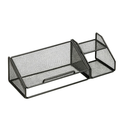 Metal Computer Stand With Cooling Design-Black Combination D