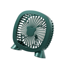 Portable Plastic USB Fan For Computer Car Camping Fast-Green