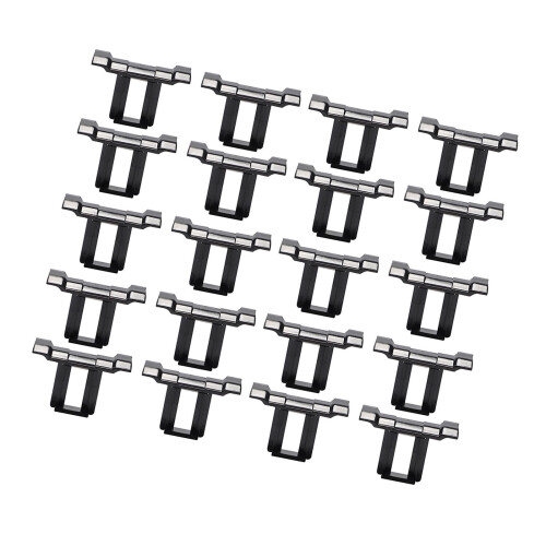 Quickly Install Sun Power Panel Water Deflector Clip Heavy-35mm
