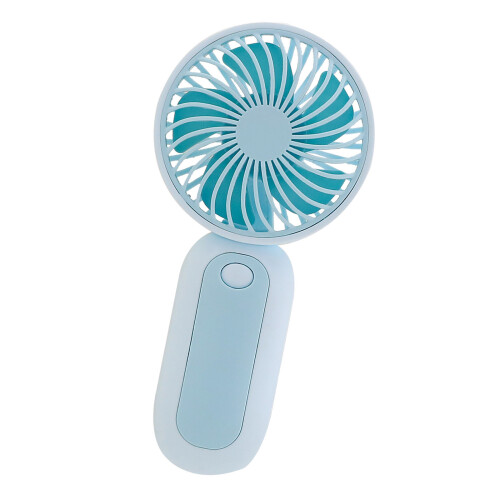 Draagbare bureauventilator met stille werking, enkele-Blauw