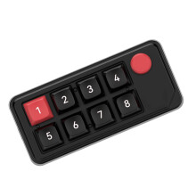 8 Key Mechanical Macro Keyboard Customizable Backlit Hot-A