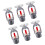 6pack Heavy Type Fire Sprinklers for Easy Installation and 1