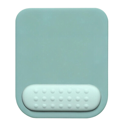 Comfortable Ergonomic Mouse Pad With Wrist Cushion And-Blue