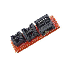Plastic SOP8 Wide Narrow SOP16 To DP8 Programmer Adapter 3 In 1