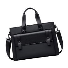 Shoulder Laptop Bag 14Inch Laptop Bag Adjustable Shoulder-Black