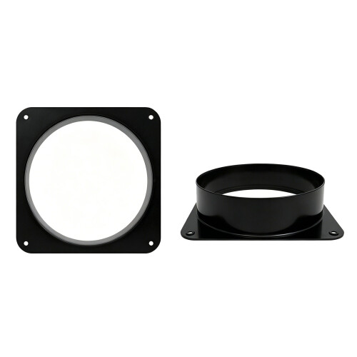 Wall Plate Air Ventilation Flange For Ventilation-Black 3