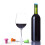 Lot de 4 bouchons à vin en silicone alimentaire 3