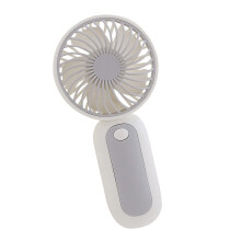 Handheld miniventilator aangedreven door 2 3A-batterijen,-Grijs