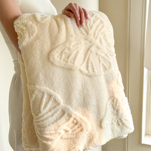 White summer cooler quilt double-sided lightweight ice 2