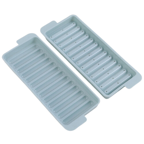 Schnellverschluss-Eiswürfelform, lebensmittelecht, BPA-frei, 2 Stück 1