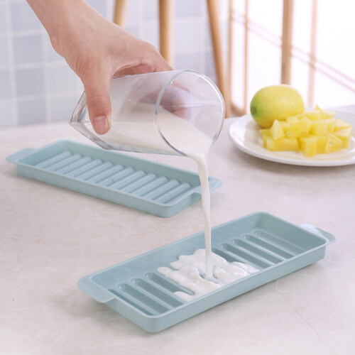 Schnellverschluss-Eiswürfelform, lebensmittelecht, BPA-frei, 2 Stück 2