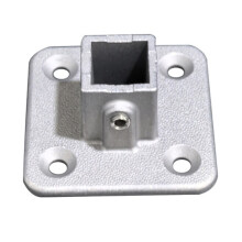 30 x 30 mm Vierkantrohr-Rohrverschraubungen aus-30x30 Basis