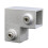Vierkantrohr-Adapter, Aluminiumlegierung,-30x30 Ellenbogen 1